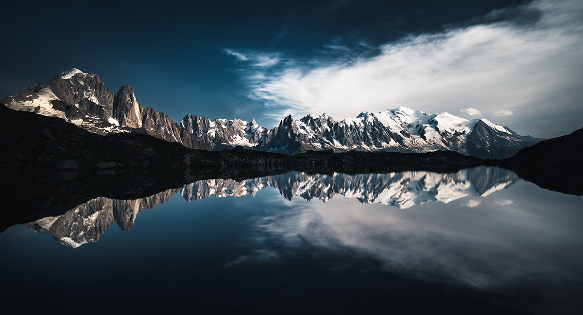 Lac de Chéserys Tour du Mont Blanc