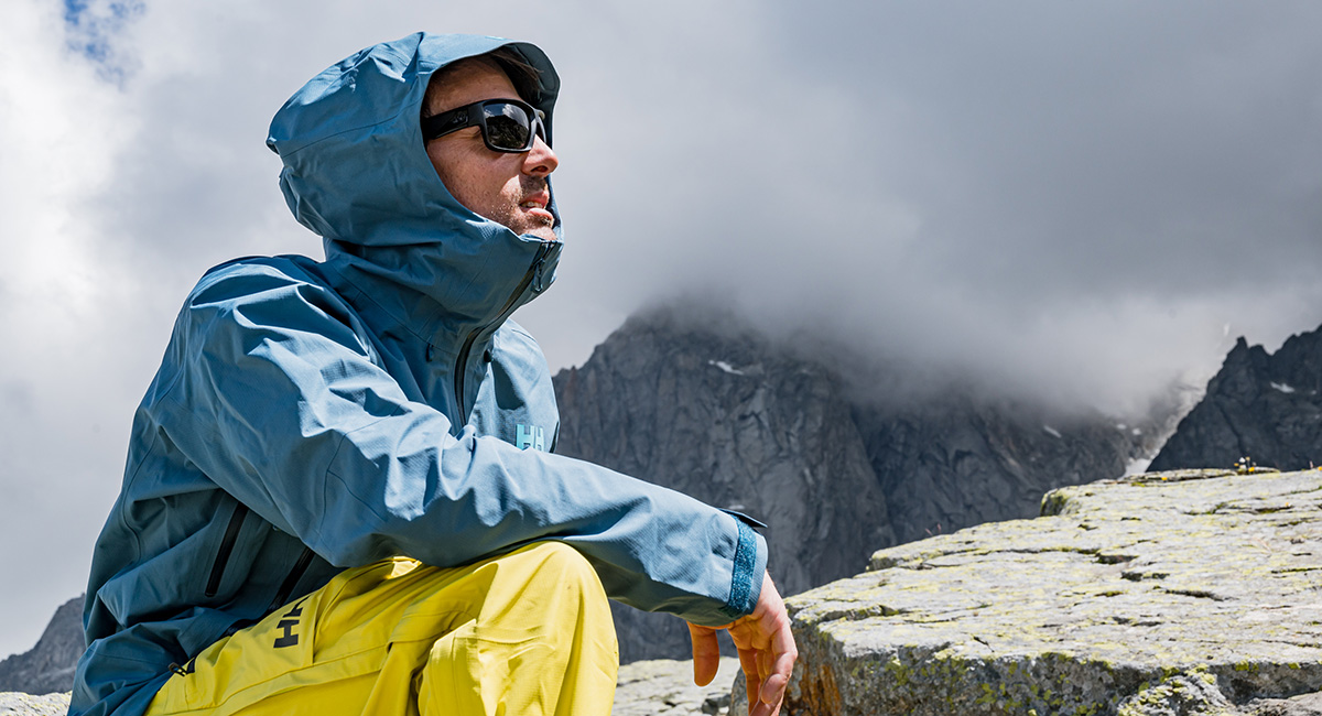 Hard shell shop mountaineering jacket