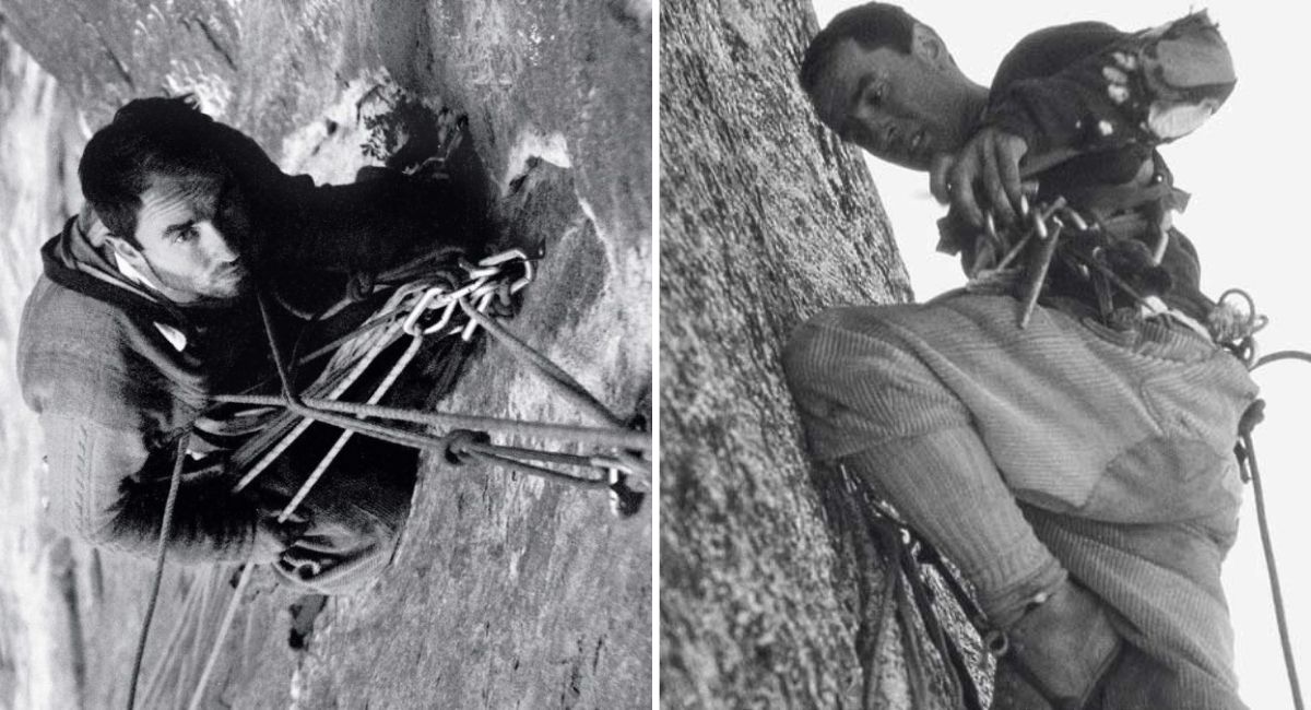 Yvon Chouinard, a world-class climber