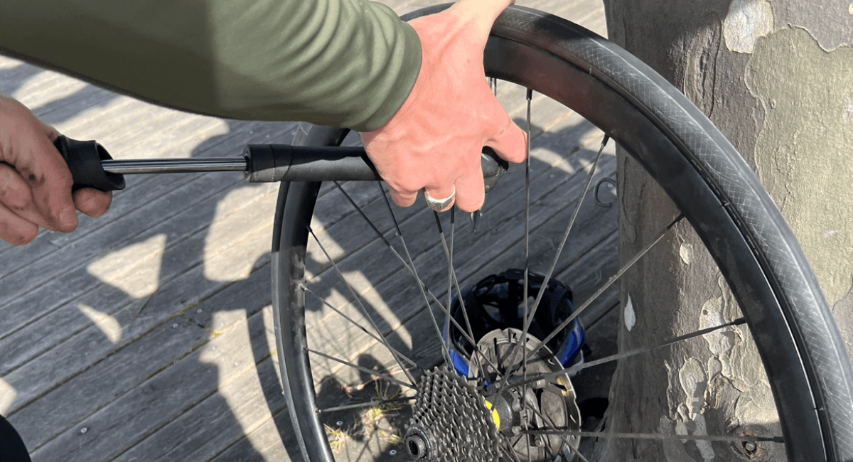gonflement pneu vélo 
