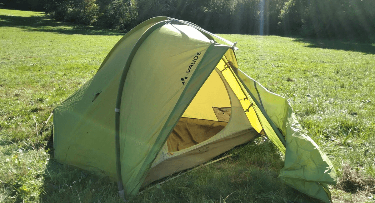 Tente De Trekking VAUDE Allround Taurus 2 Places - Moins De 3 Kg, Construction Trépied, Montage Rapide, Barres DAC En Aluminium